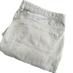 Tommy Bahama Mens 40 30 Relaxed Fit Gray Chino Pants Embroidered Fish